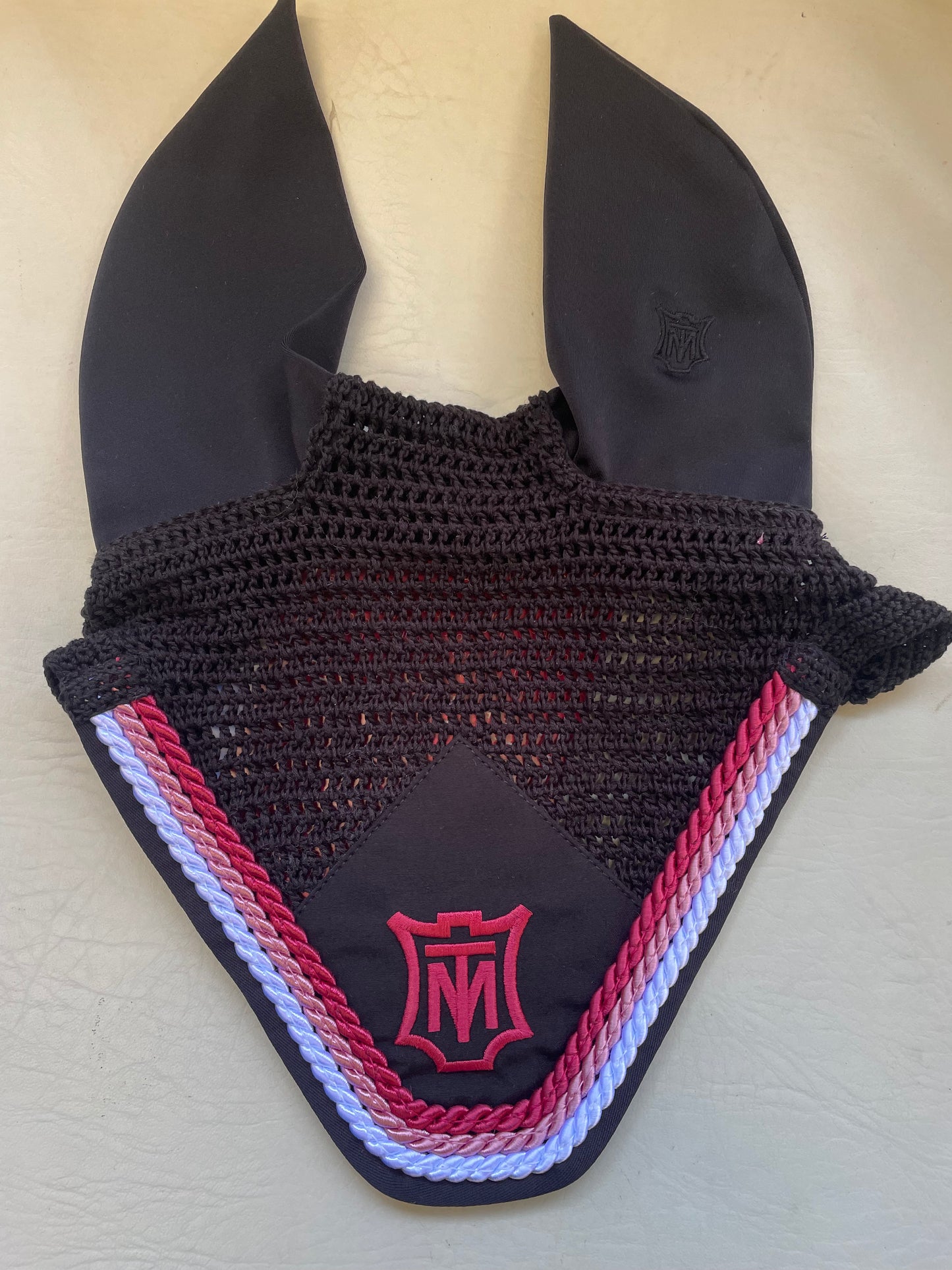 Mattes Ear Bonnet - 3 Piping - Medium