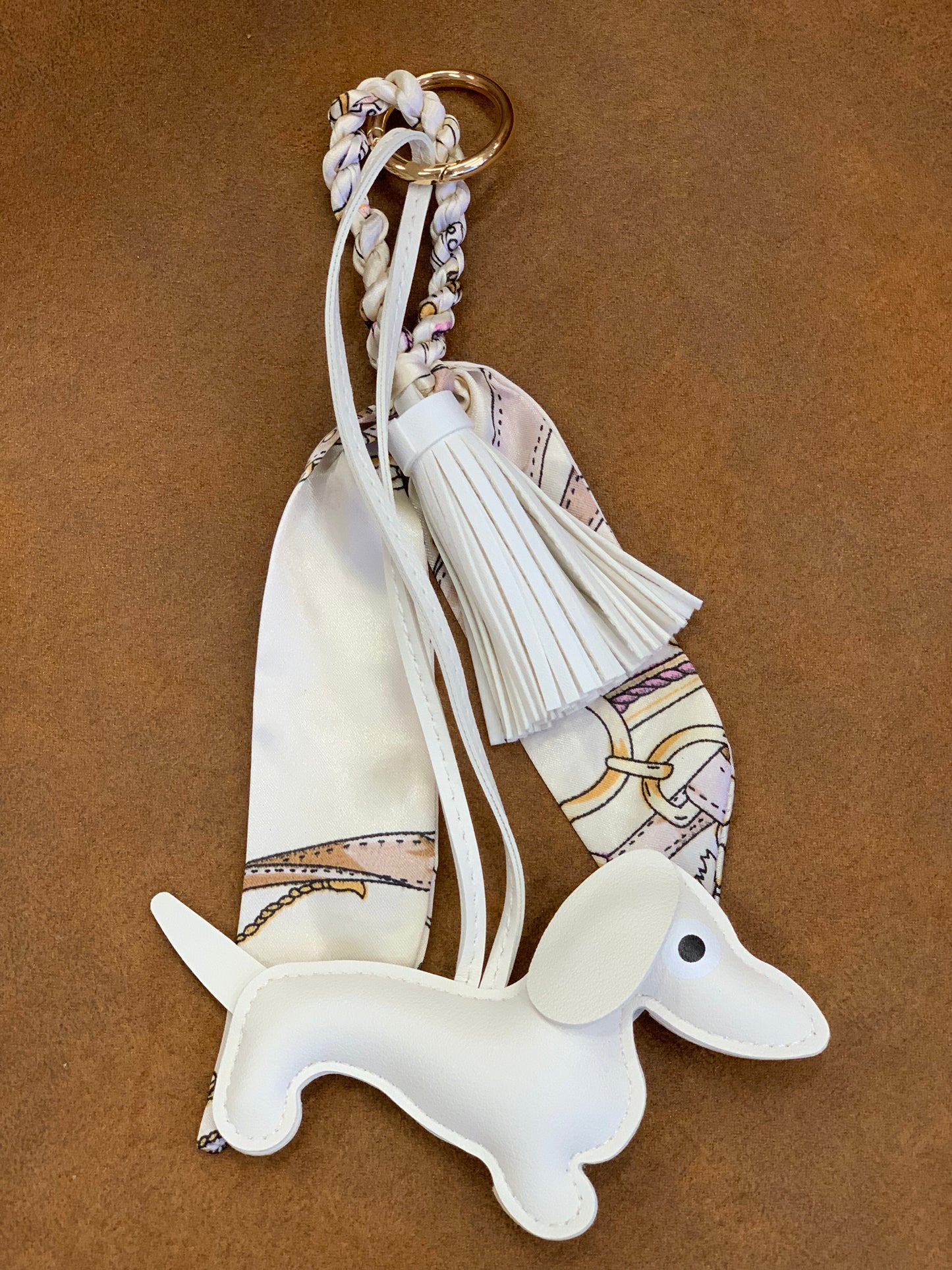Sausage Dog Keyring/Bag Charm