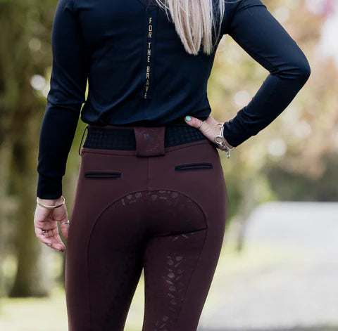 The Brave Pants Co. DW Endura Chocolate Dream Breech - Full Seat