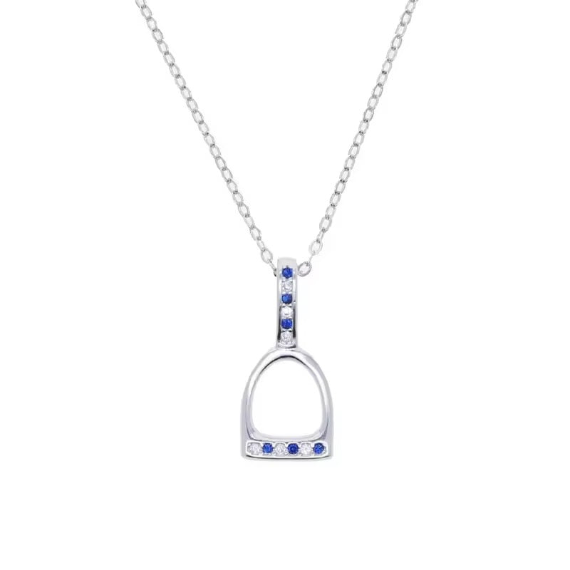 THD Mini English Stirrup Iron Necklace