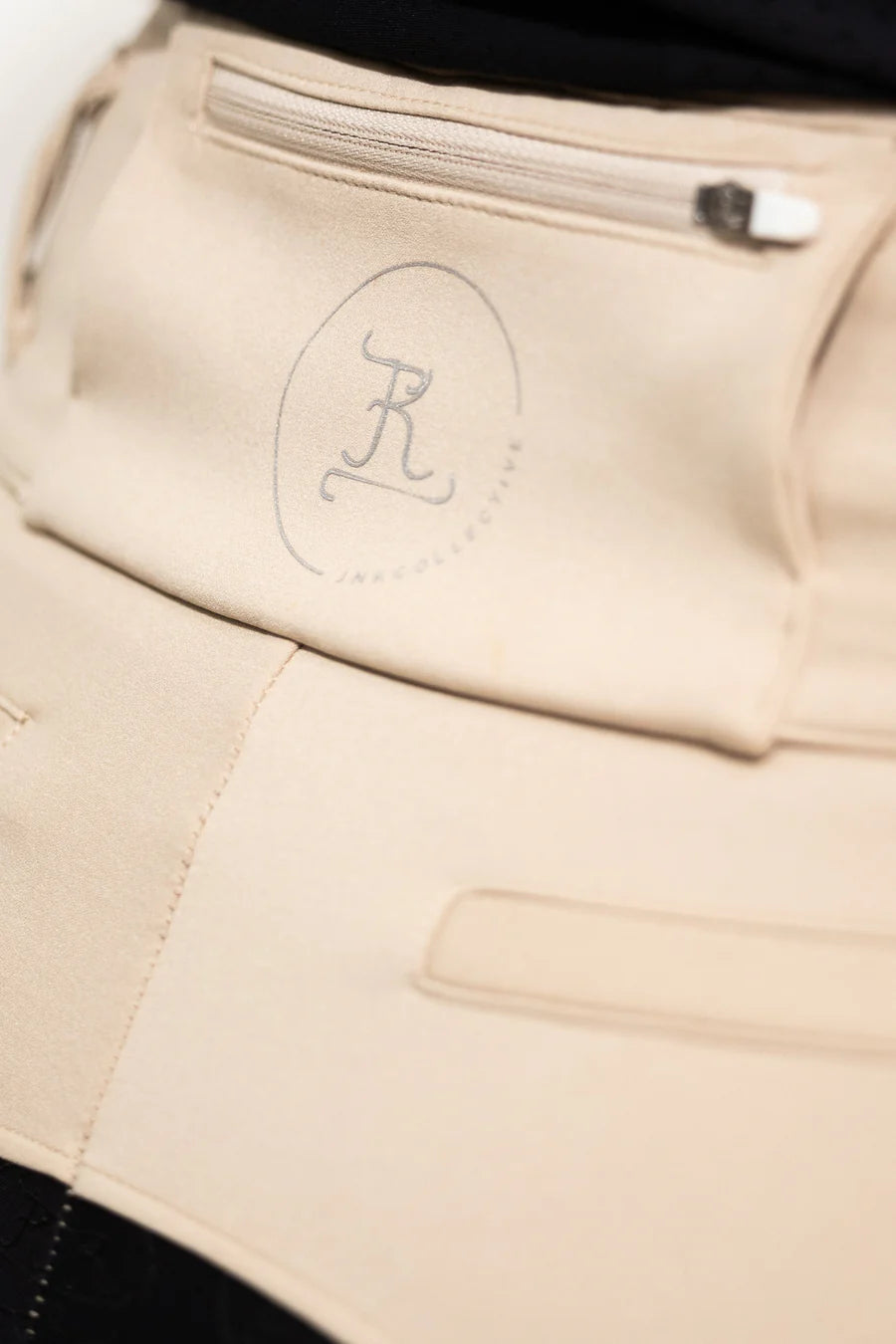 JnK Competition Breeches - Stone with Black Seat