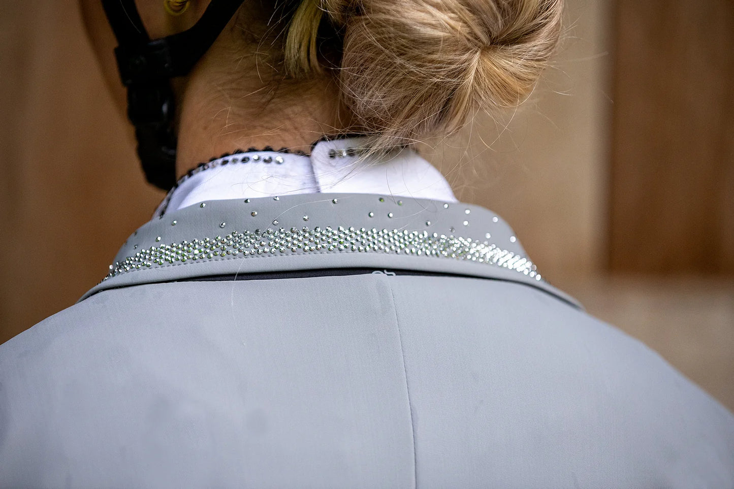 Mrs Ros Showjacket Sparkle - Grey Silver & Rose Gold