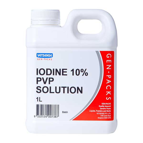 Vetsense Iodine 10%