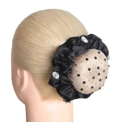 SD Design Clarissa Hair Net with Jet (Black)/Crystal