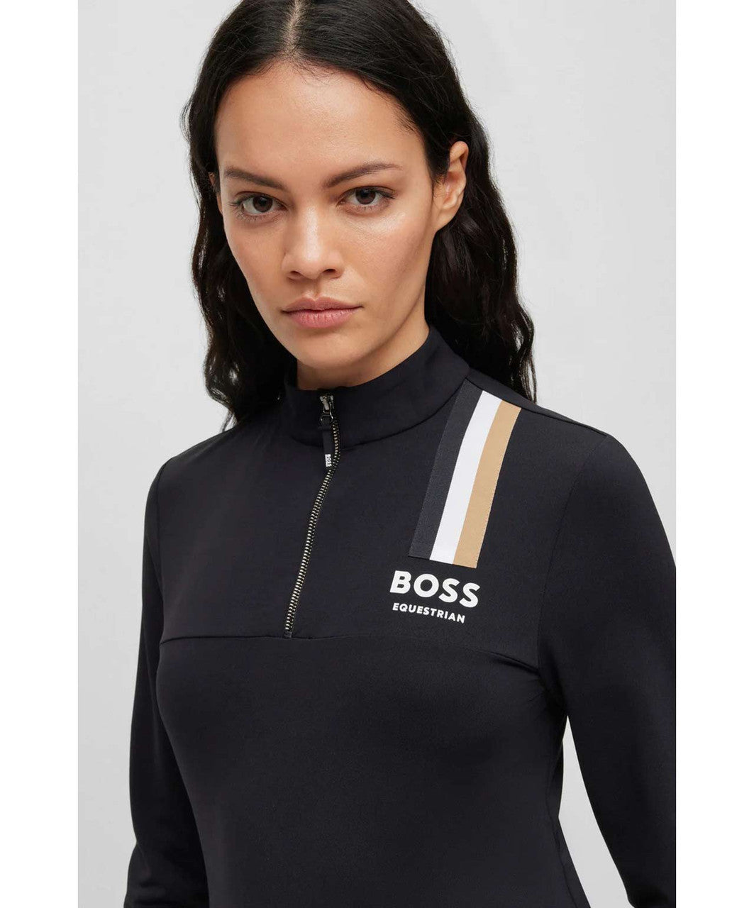 Boss Equestrian Ladies Lia Signature Stripe Training Shirt
