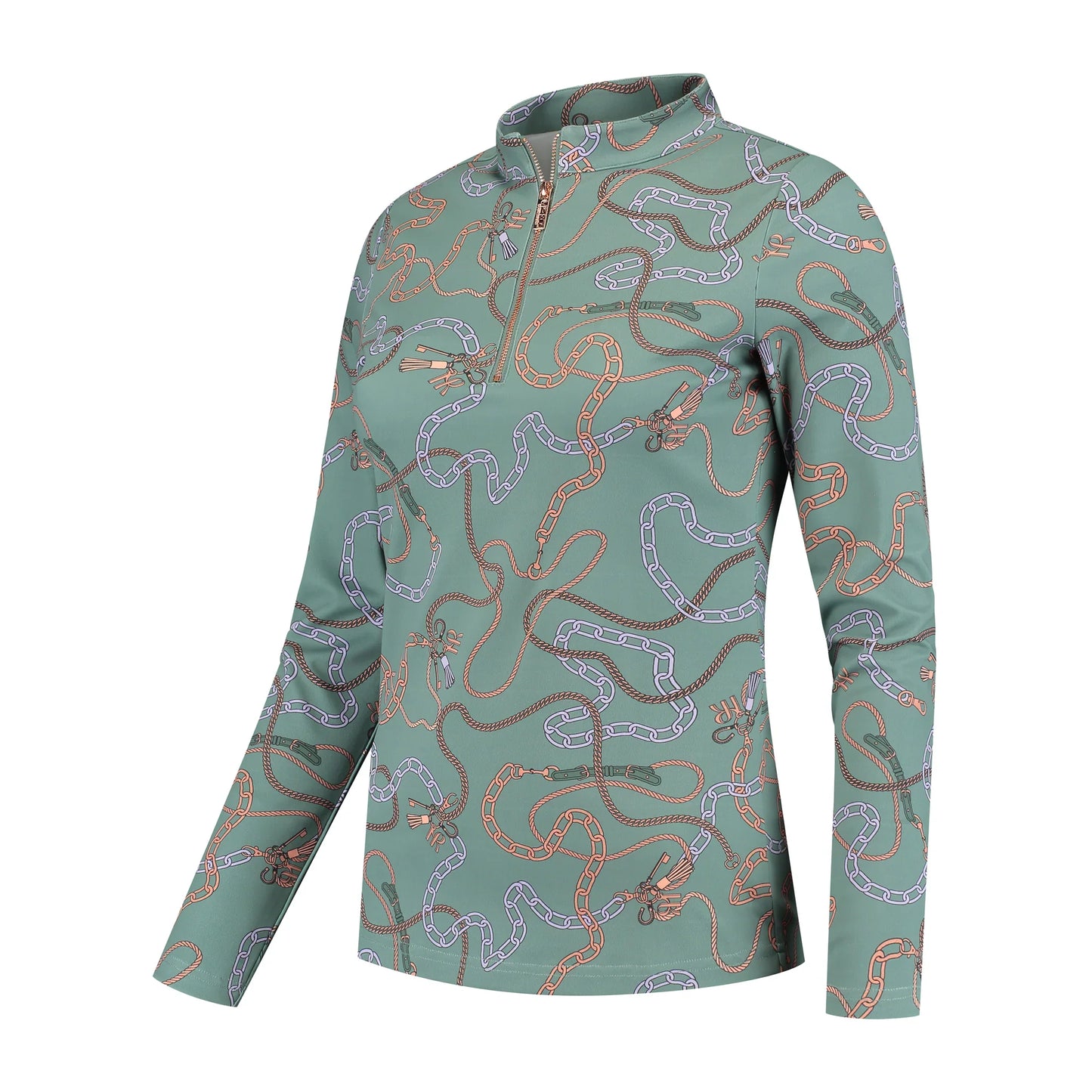 Mrs Ros LS Lavender Fields Training Top - Chain