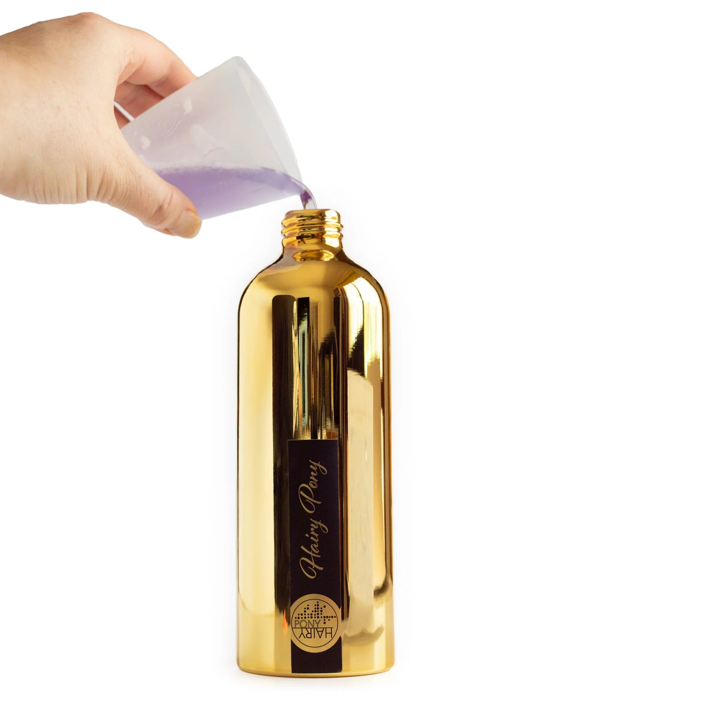 Hairy Pony Gold Metal Spray Bottle