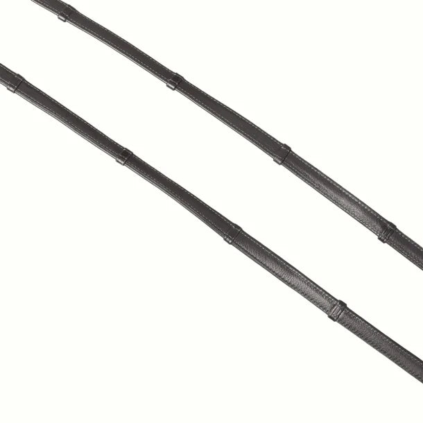 SD Design Rolled Reins - Super Soft - Black