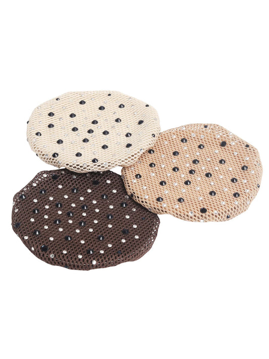 SD Design Clarissa Hair Net with Jet (Black)/Crystal