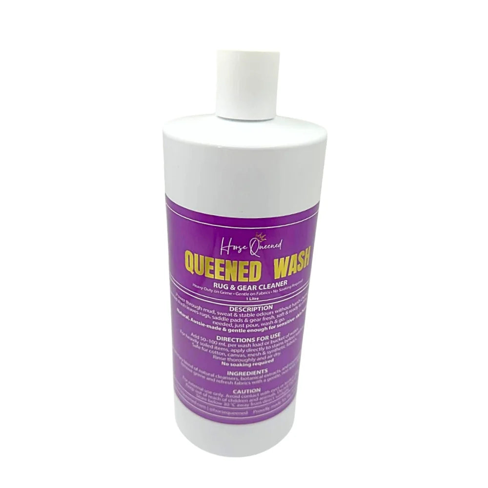 Horse Queened Rug and Gear Wash - 1L