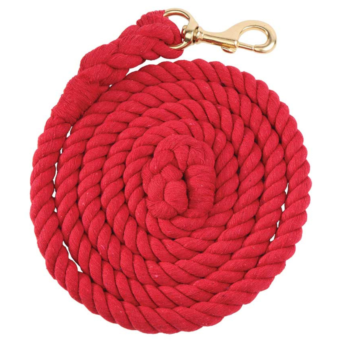 Zilco Cotton Lead Rope - Brass Snap