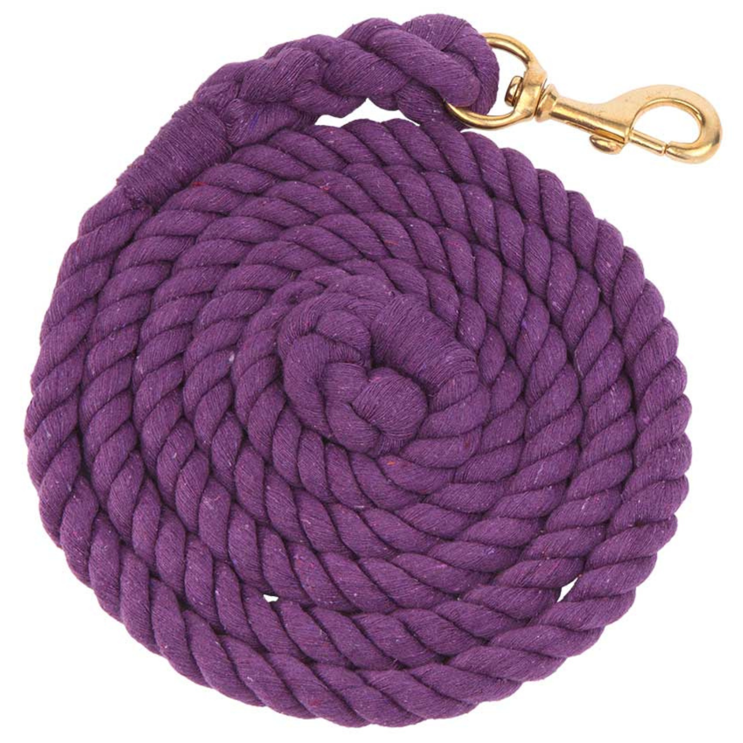 Zilco Cotton Lead Rope - Brass Snap