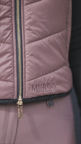 Mrs Ros Black Taupe Bodywarmer - Autumn Crush