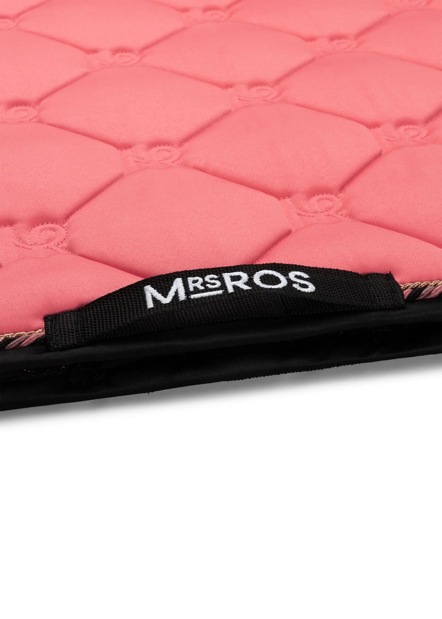 Mrs Ros Charmer Dressage Saddle Pad - Coral