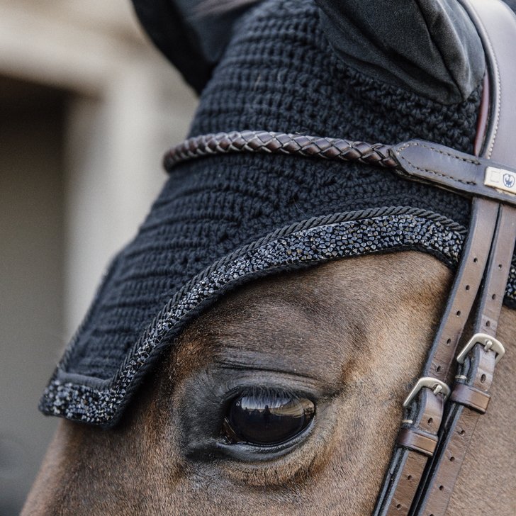 Kentucky Fly Veil Wellington Glitter Stone - Soundless