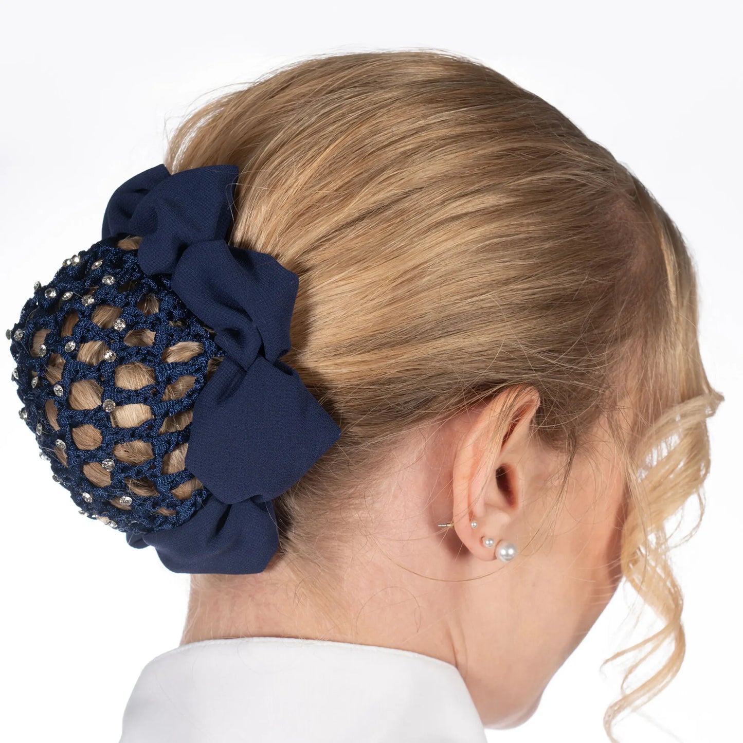HKM Diamante Hair Net - Crystal