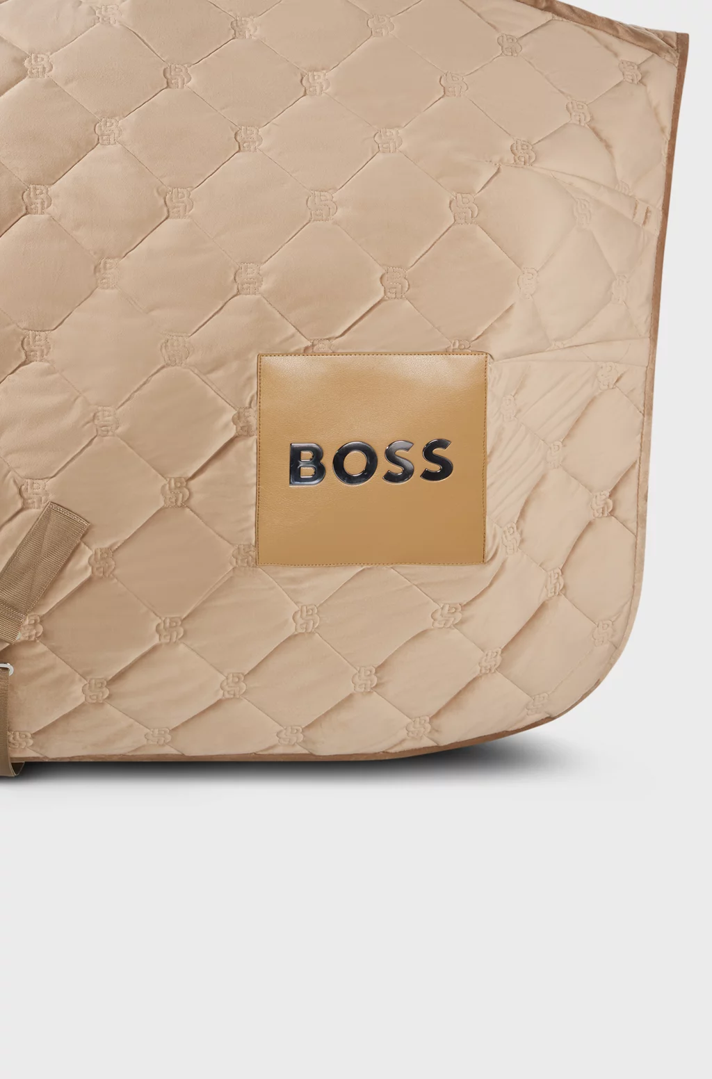 Boss Equestrian Velvet Horse Rug with Faux Sheepskin