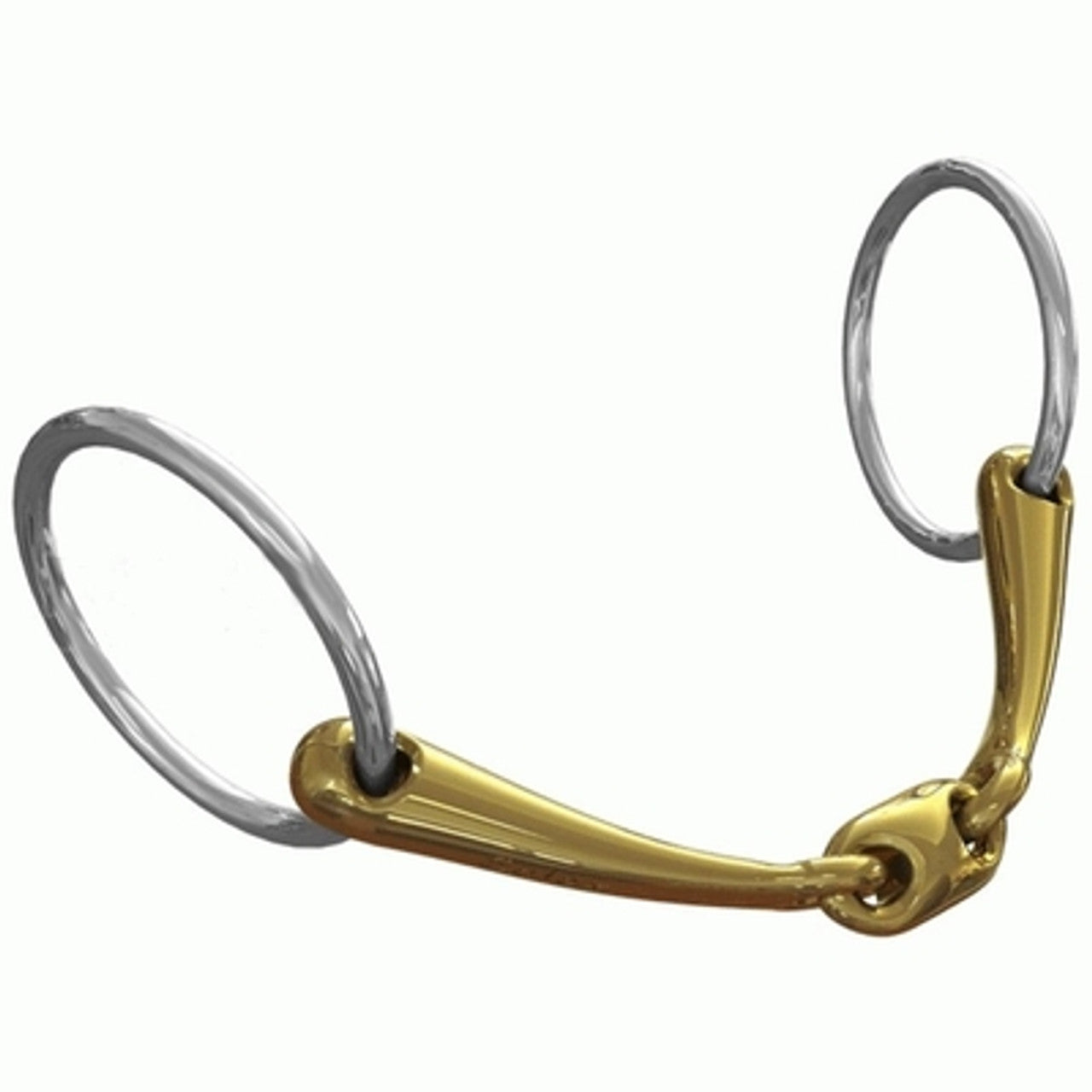 Neue Schule Tranz Angled Lozenge Loose Ring Bridoon - NS8022-55 - PRE-ORDER - ORDER WILL BE PLACED WITH NEUE SCHULE WEEK STARTING 28TH APRIL