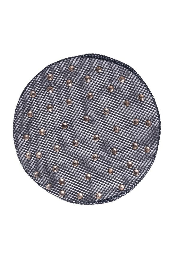 HKM Diamante Hair Net - Rosegolden Sparkle