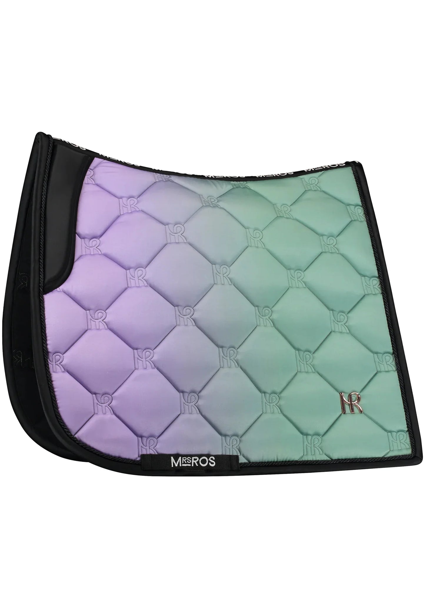Mrs Ros Charmer Dressage Saddle Pad - Lavender Fields