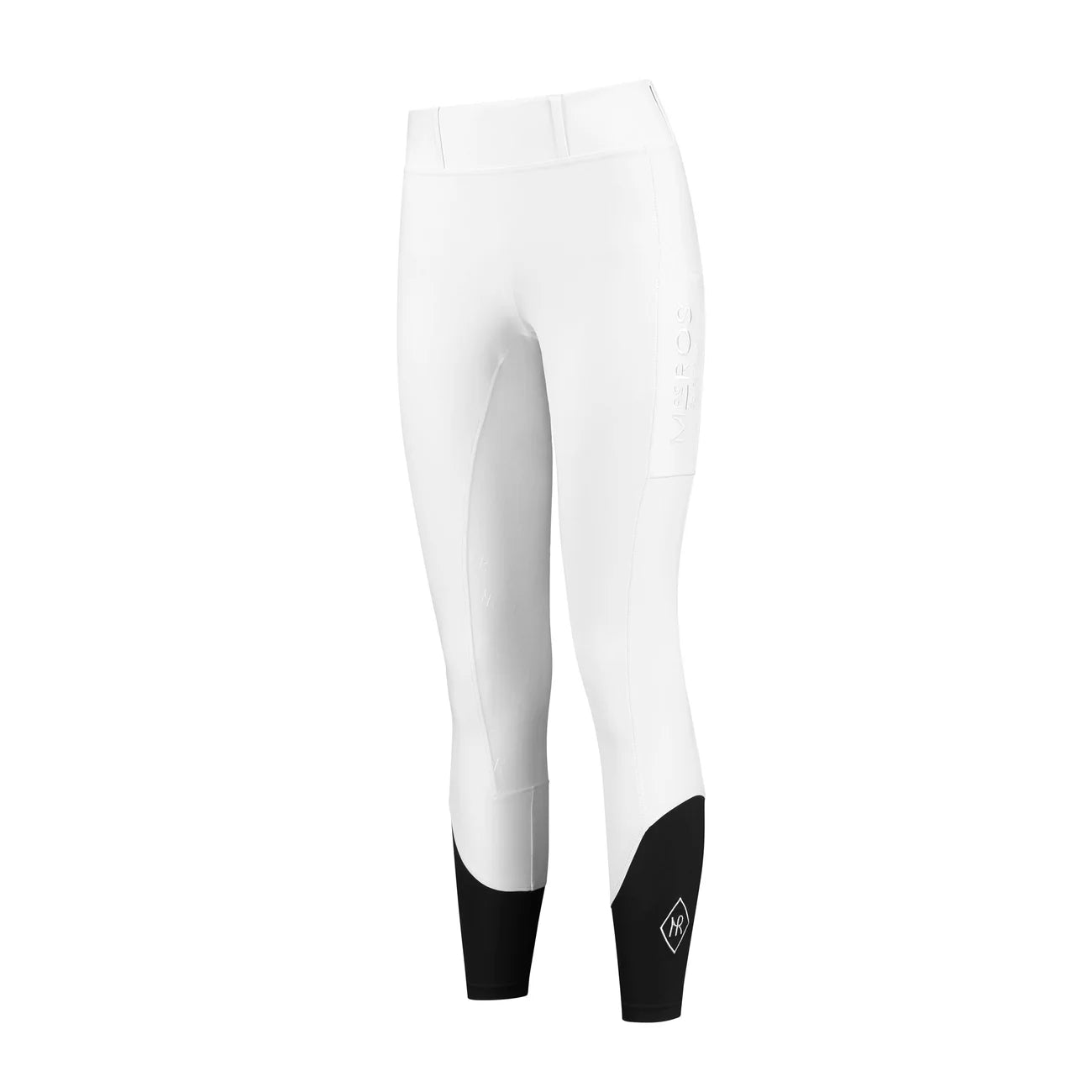 Mrs Ros Silhouette Riding Breeches - Performance White