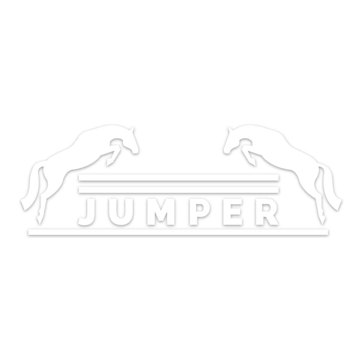 Dapplebay - Jumper - Vinyl Decal: White