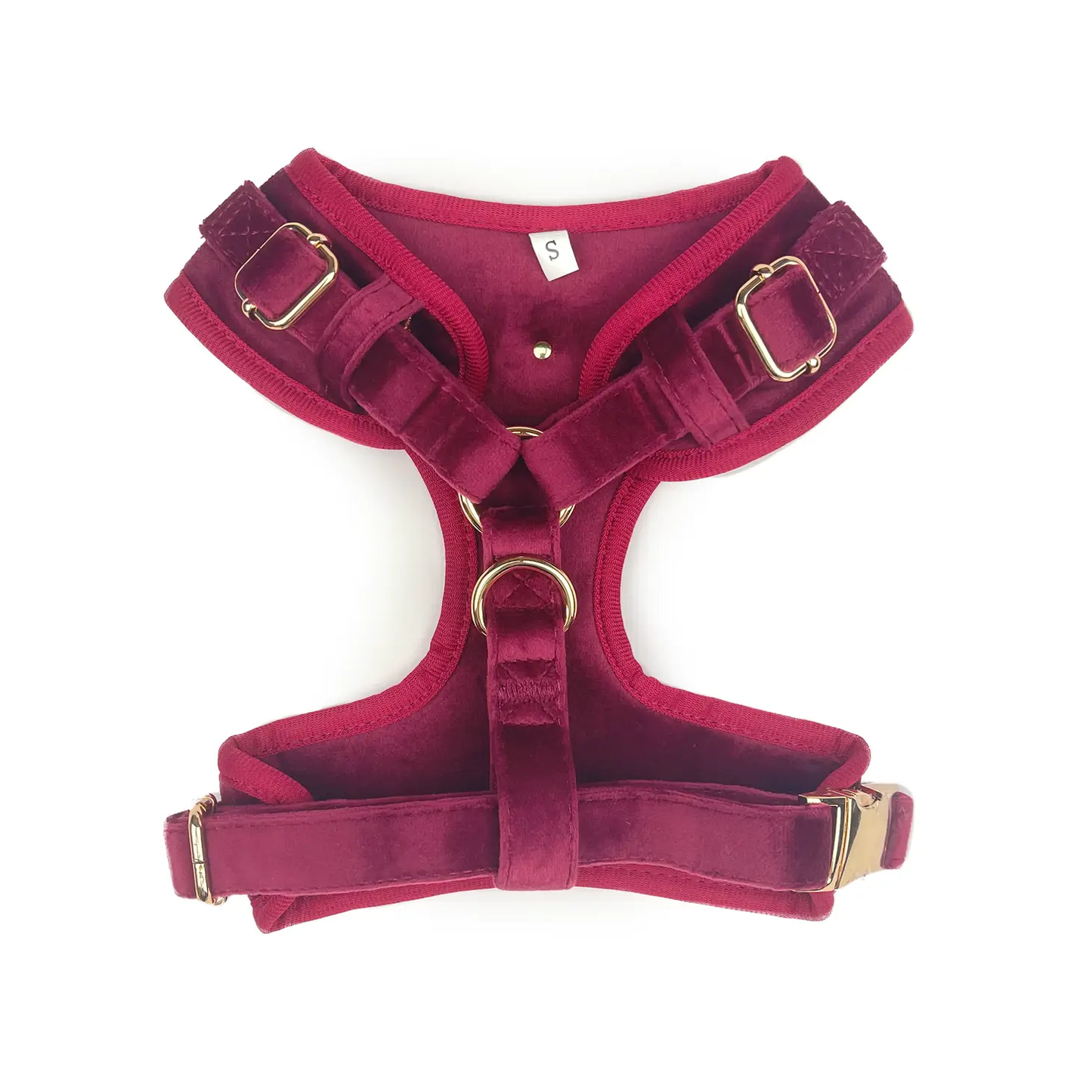 Holly and Co - Velvet Dog Harness // Queen Bee - Medium Only