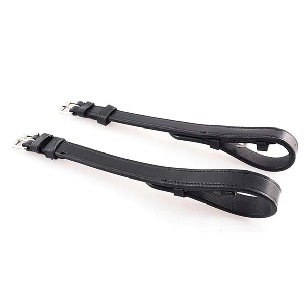 Flexible Fit 5/8 Cheek Pieces - Black - Cob Size Only