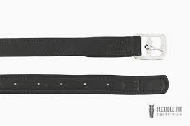 Flexible Fit Comfort Stirrup Leathers - 135cm Black Only