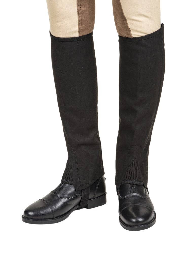 JPC Equestrian - Lettia Adult Suede Half Chaps - Size S Only