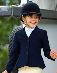 GiddyUp Georgina Show Jacket Navy - Girls Sizes 6 & 8 Only