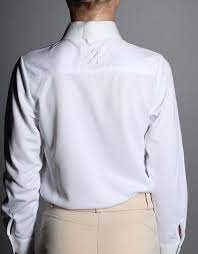 GiddyUp Childs UNISEX Pony Club White Collared Show Shirt