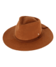 Kooringal Alice Women's Wide Brim Fedora - Tan Size M (58cm) Only