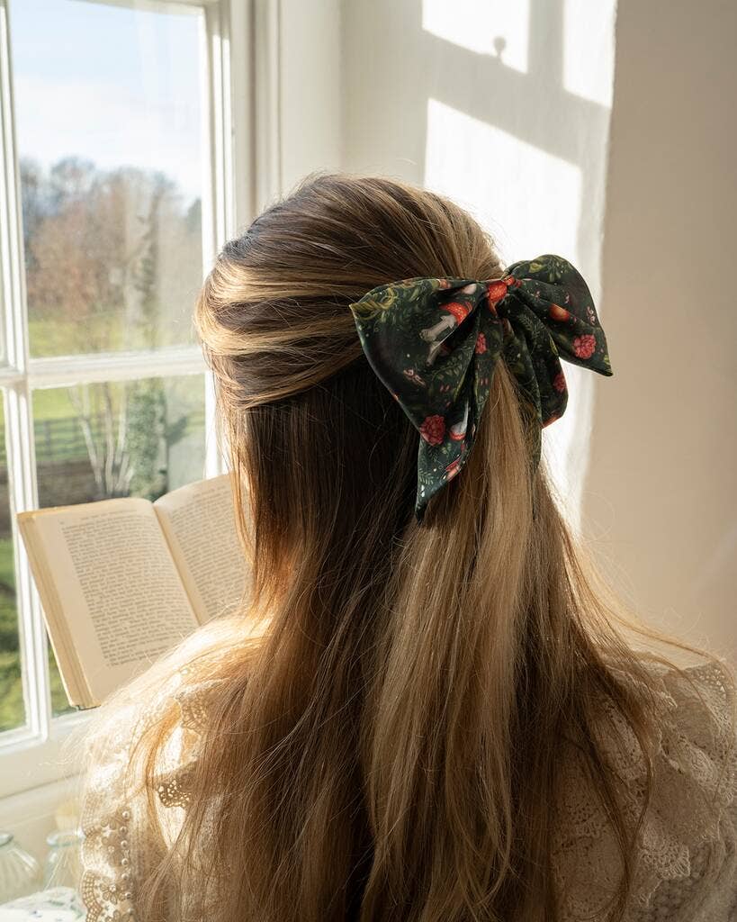 Fable England - FABLE Into the Woods Green Oversized Bow