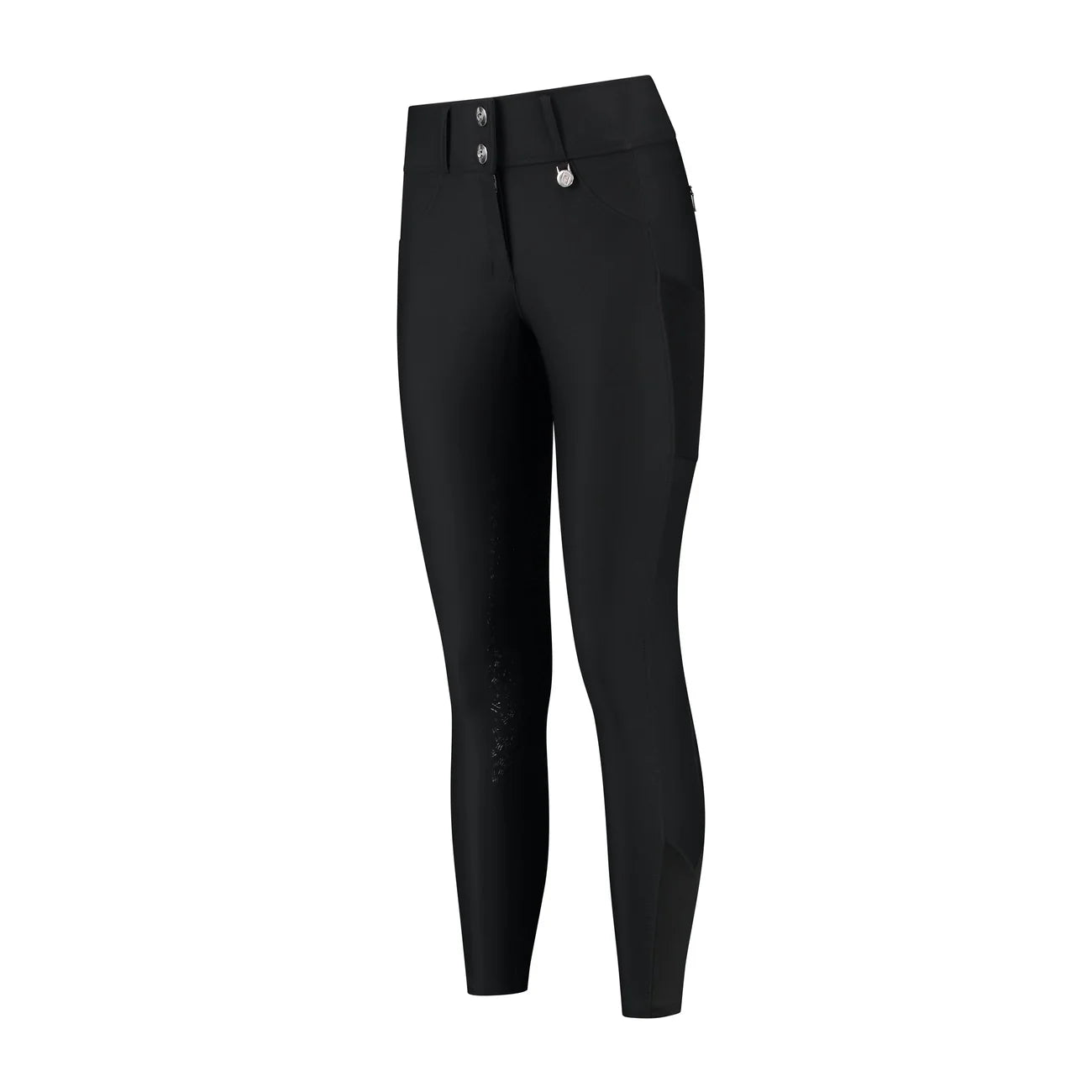 Mrs Ros Amsterdam Riding Breeches - Black & Navy
