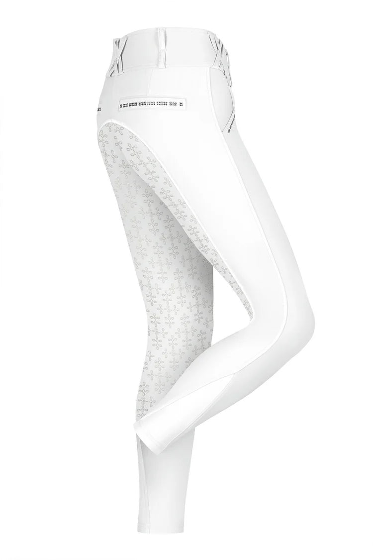 FairPlay Luisa Full Seat Silicone Breeches - White