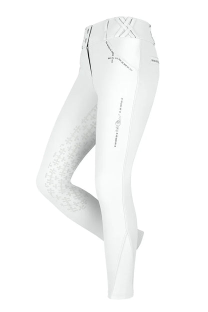 FairPlay Luisa Full Seat Silicone Breeches - White