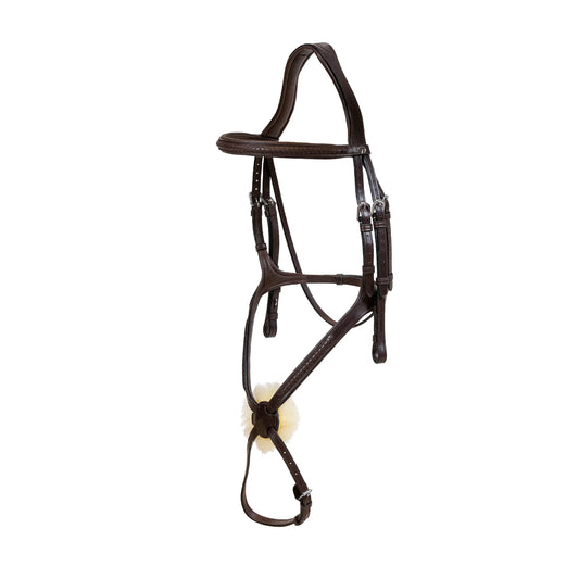 Dy'On Plaited Figure 8 Noseband Bridle - New English Collection
