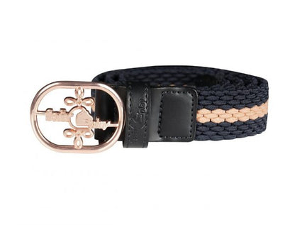 FairPlay Josie Stretch Belt - Size XS Black/Rose Only