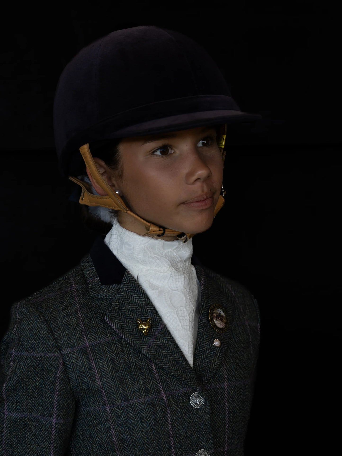 Capall Equestrian Stock Tie - The Grace
