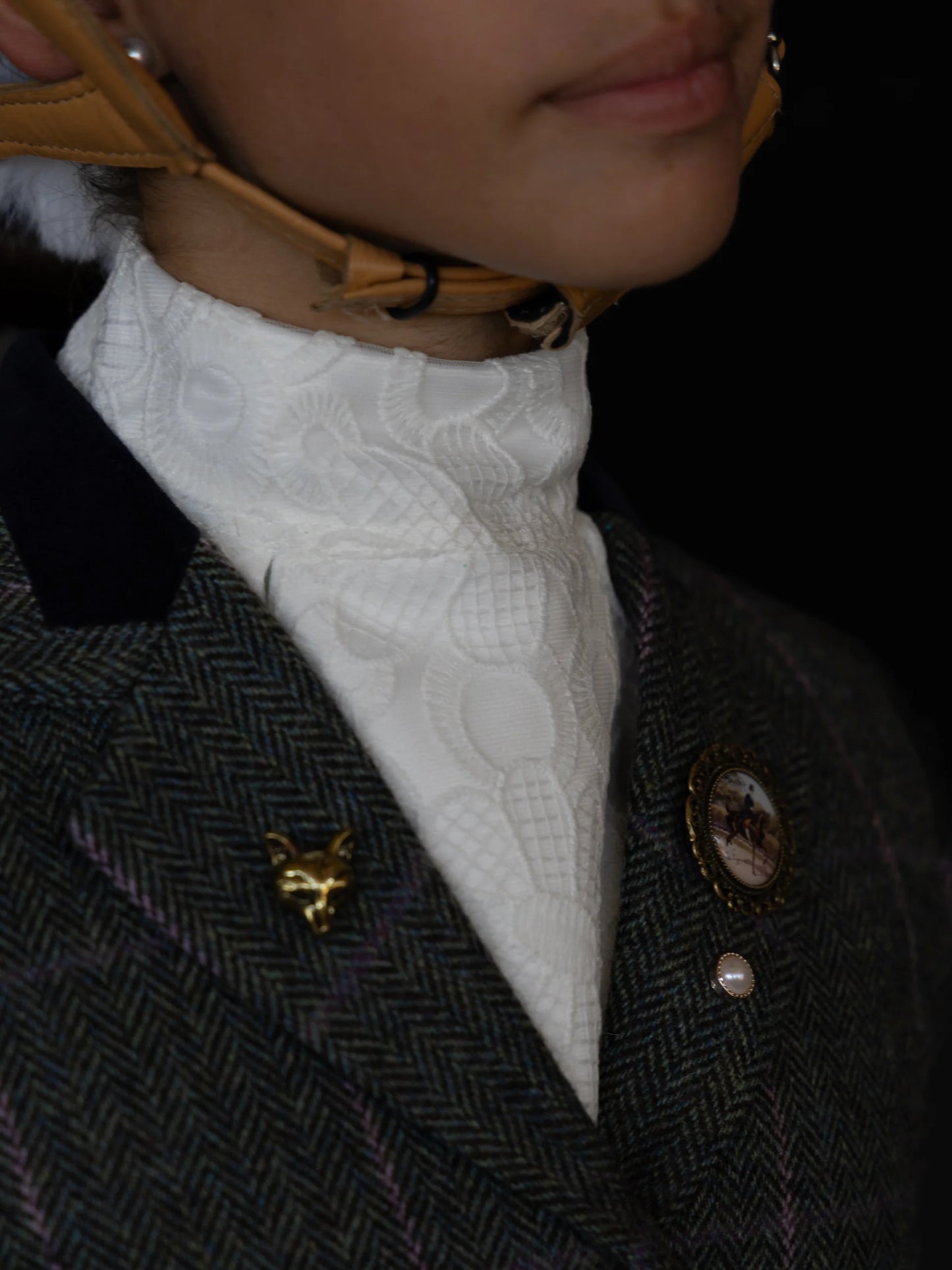 Capall Equestrian Stock Tie - The Grace