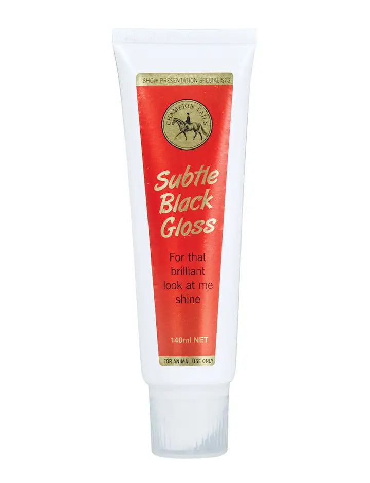Champion Tails Subtle Black Gloss Makeup