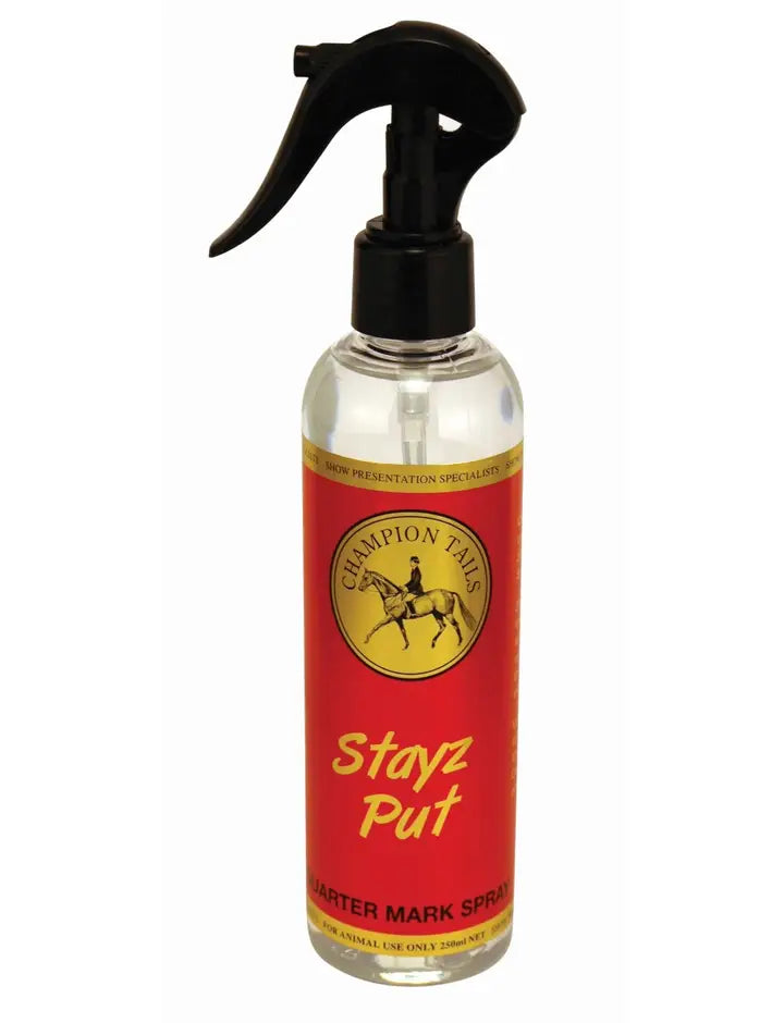 Champion Tails Stayz Put Quarter Mark Spray