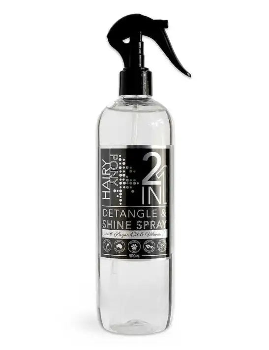 Hairy Pony 2 in 1 Detangle and Shine Spray