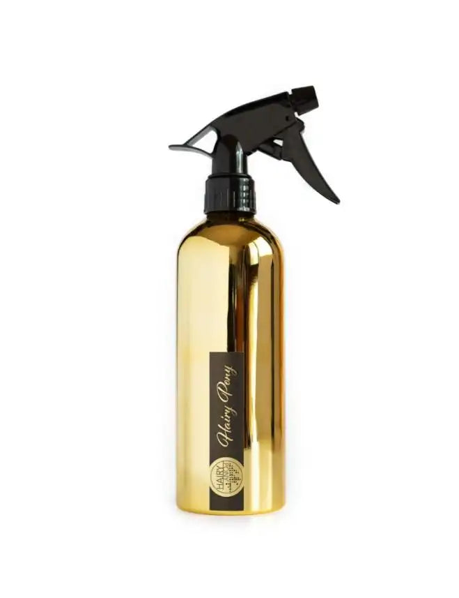 Hairy Pony Gold Metal Spray Bottle