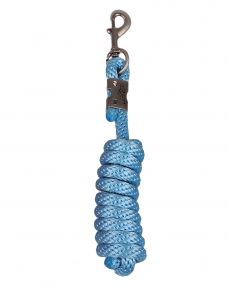 QHP Luxury Lead Rope - Baby Blue & Red Only – The Horse Den