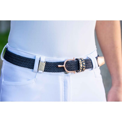 HKM Elastic Belt - Rosegold Glamour