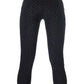 HKM Laura Garrelli Riding Breeches Full Seat - Livigno Sportive - Black & Deep Green