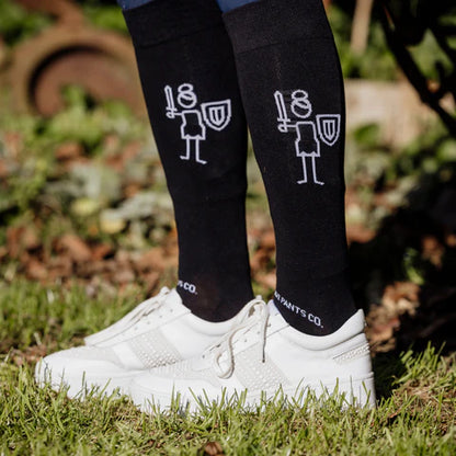 The Brave Pants Co. Team Socks - Navy/Beige