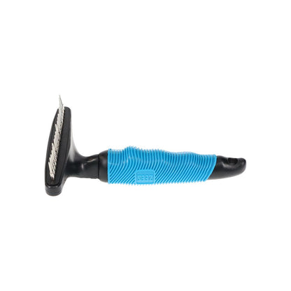 Zeez Comfort Single Row Rotating Teeth Undercoat Rake - 20 Teeth
